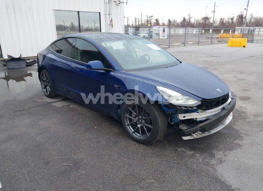2021 Tesla Model 3 STANDARD RANGE PLUS REAR-WHEEL DRIVE (VIN 5YJ3E1EA5MF027613) main photo