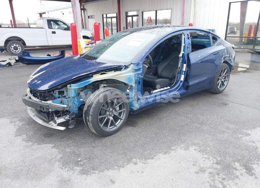 Photo 2 of 2021 Tesla Model 3 STANDARD RANGE PLUS REAR-WHEEL DRIVE (VIN 5YJ3E1EA5MF027613)