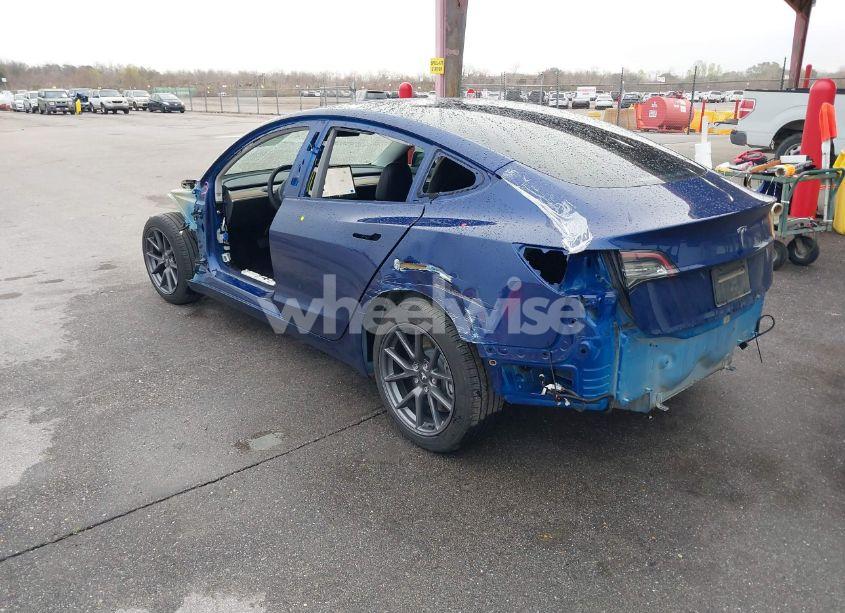 Photo 3 of 2021 Tesla Model 3 STANDARD RANGE PLUS REAR-WHEEL DRIVE (VIN 5YJ3E1EA5MF027613)