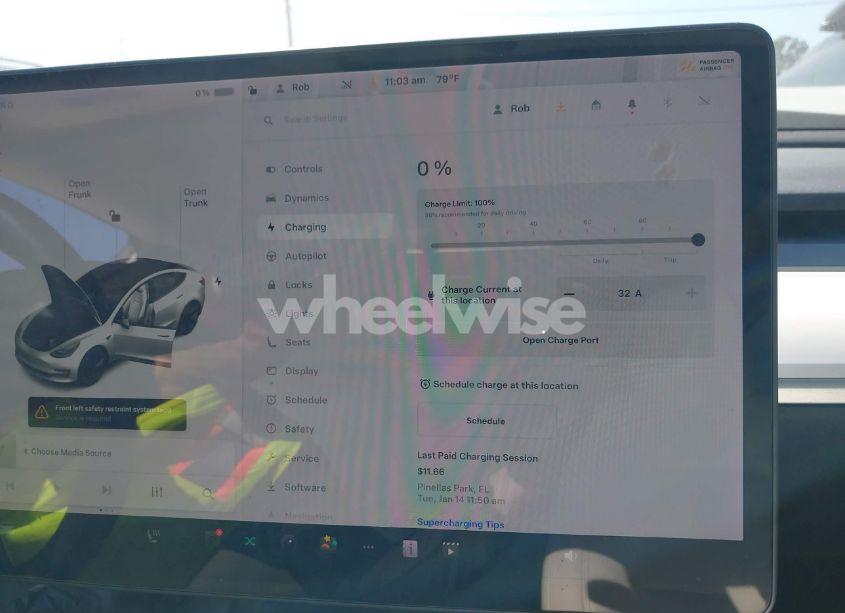 Photo 17 of 2021 Tesla Model 3 STANDARD RANGE PLUS REAR-WHEEL DRIVE (VIN 5YJ3E1EA5MF082417)