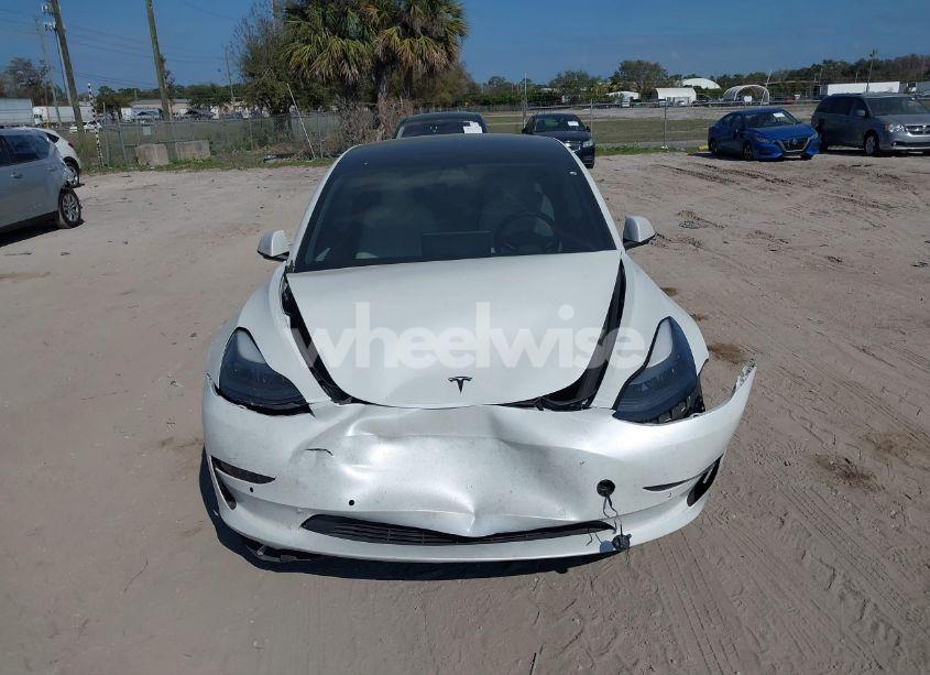 Photo 6 of 2021 Tesla Model 3 STANDARD RANGE PLUS REAR-WHEEL DRIVE (VIN 5YJ3E1EA5MF082417)