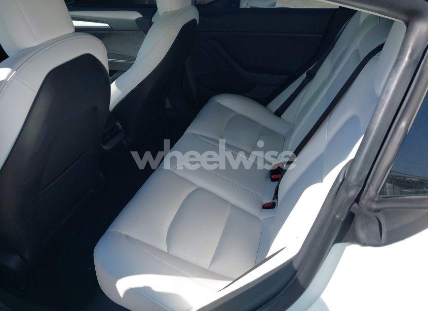Photo 8 of 2021 Tesla Model 3 STANDARD RANGE PLUS REAR-WHEEL DRIVE (VIN 5YJ3E1EA5MF082417)