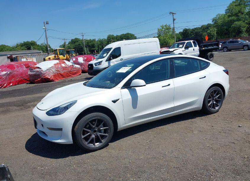 Photo 2 of 2021 Tesla Model 3 STANDARD RANGE PLUS REAR-WHEEL DRIVE (VIN 5YJ3E1EA5MF085107)