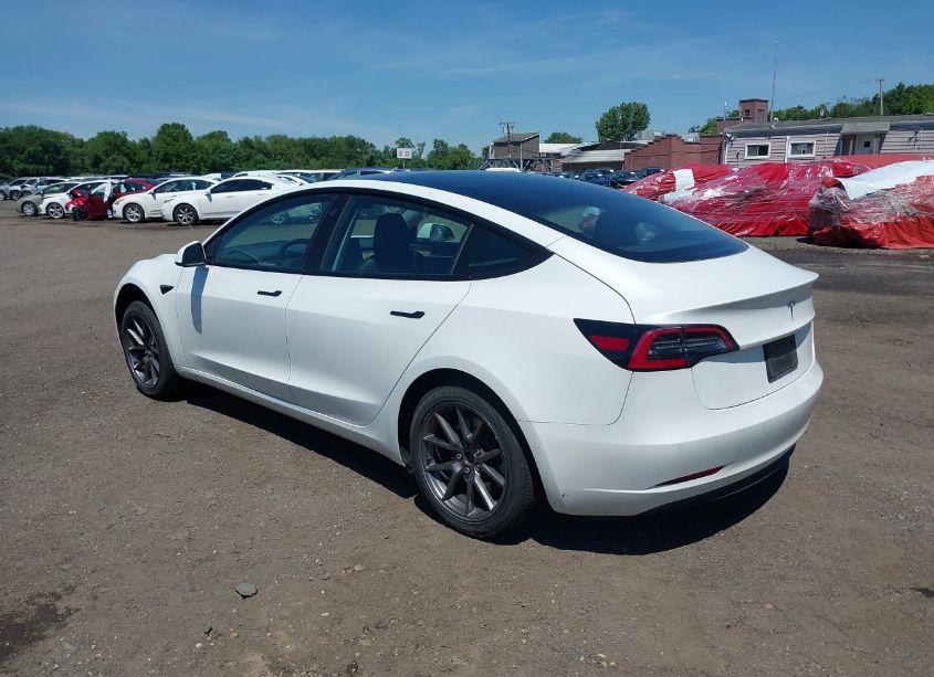 Photo 3 of 2021 Tesla Model 3 STANDARD RANGE PLUS REAR-WHEEL DRIVE (VIN 5YJ3E1EA5MF085107)