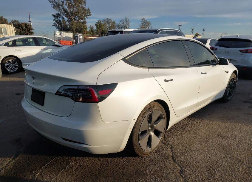 Photo 4 of 2021 Tesla Model 3 STANDARD RANGE PLUS REAR-WHEEL DRIVE (VIN 5YJ3E1EA5MF858898)