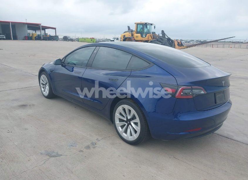 Photo 3 of 2021 Tesla Model 3 STANDARD RANGE PLUS REAR-WHEEL DRIVE (VIN 5YJ3E1EA5MF920719)