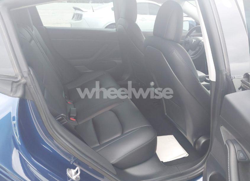 Photo 8 of 2021 Tesla Model 3 STANDARD RANGE PLUS REAR-WHEEL DRIVE (VIN 5YJ3E1EA5MF920719)