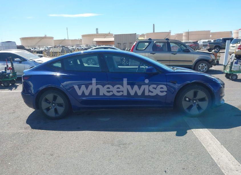 Photo 13 of 2022 Tesla Model 3 REAR-WHEEL DRIVE (VIN 5YJ3E1EA5NF333616)