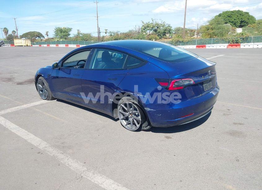 Photo 3 of 2022 Tesla Model 3 REAR-WHEEL DRIVE (VIN 5YJ3E1EA5NF333616)