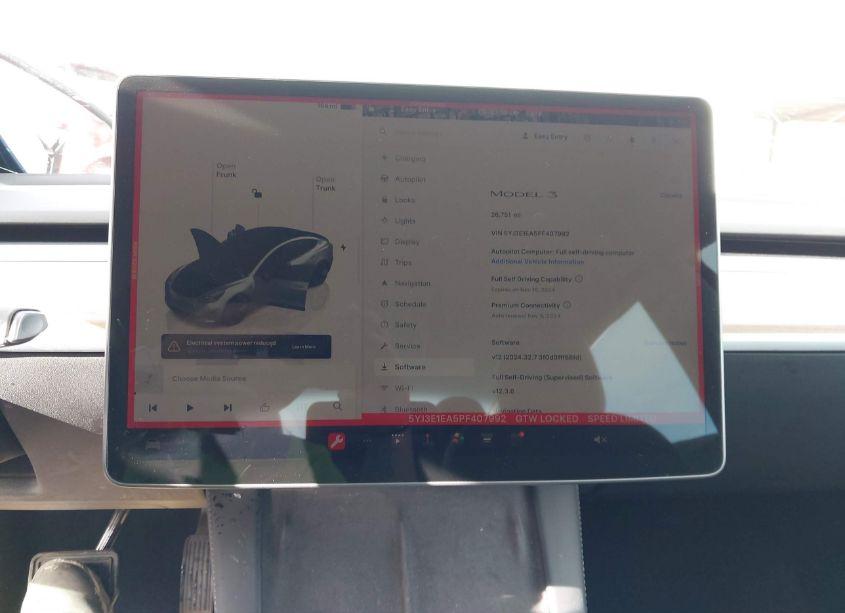Photo 18 of 2023 Tesla Model 3 REAR-WHEEL DRIVE (VIN 5YJ3E1EA5PF407992)