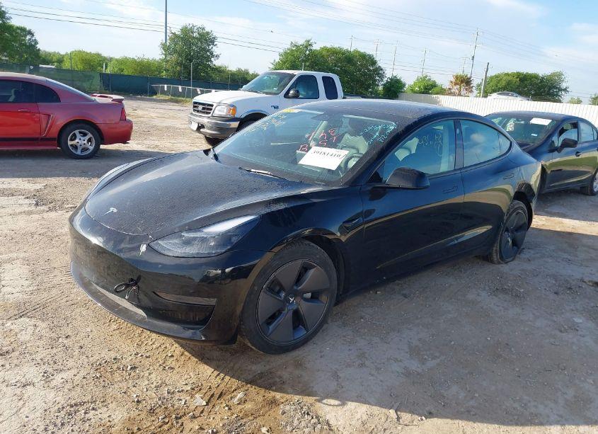 Photo 2 of 2023 Tesla Model 3 REAR-WHEEL DRIVE (VIN 5YJ3E1EA5PF436702)