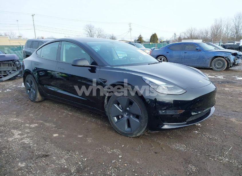 2023 Tesla Model 3 REAR-WHEEL DRIVE (VIN 5YJ3E1EA5PF452558) main photo