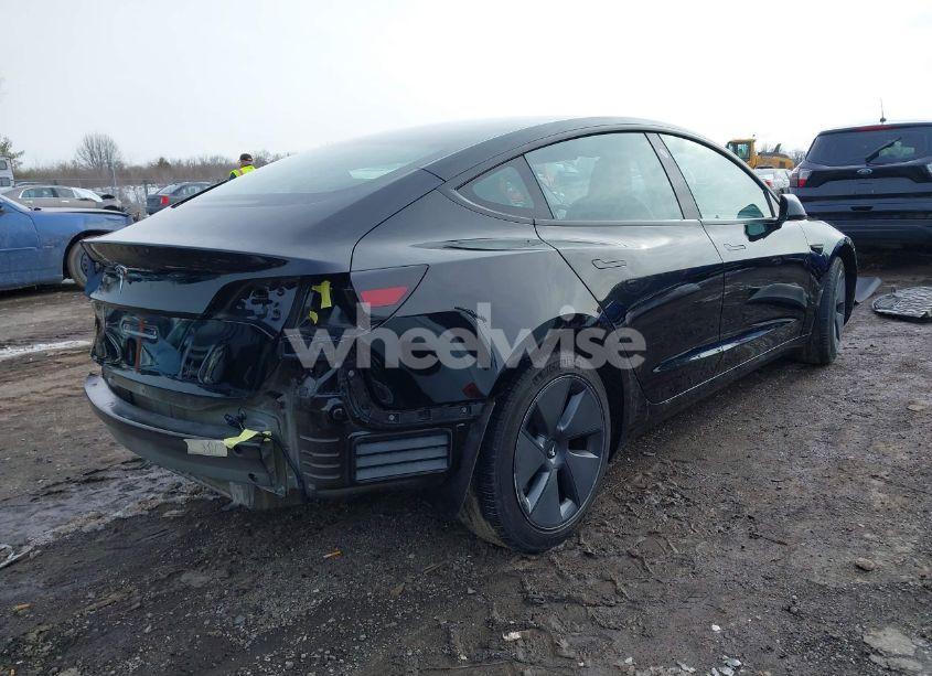 Photo 4 of 2023 Tesla Model 3 REAR-WHEEL DRIVE (VIN 5YJ3E1EA5PF452558)