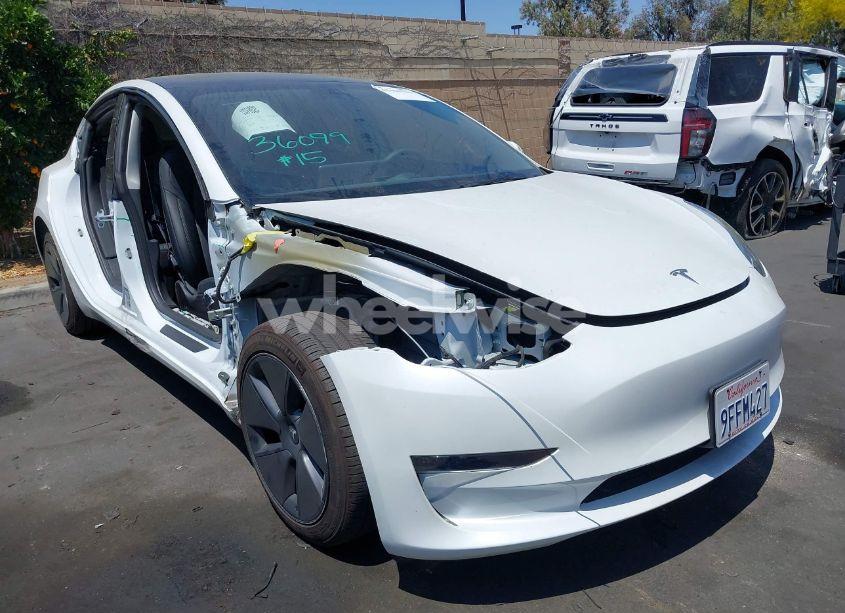2023 Tesla Model 3 REAR-WHEEL DRIVE (VIN 5YJ3E1EA5PF491361) main photo