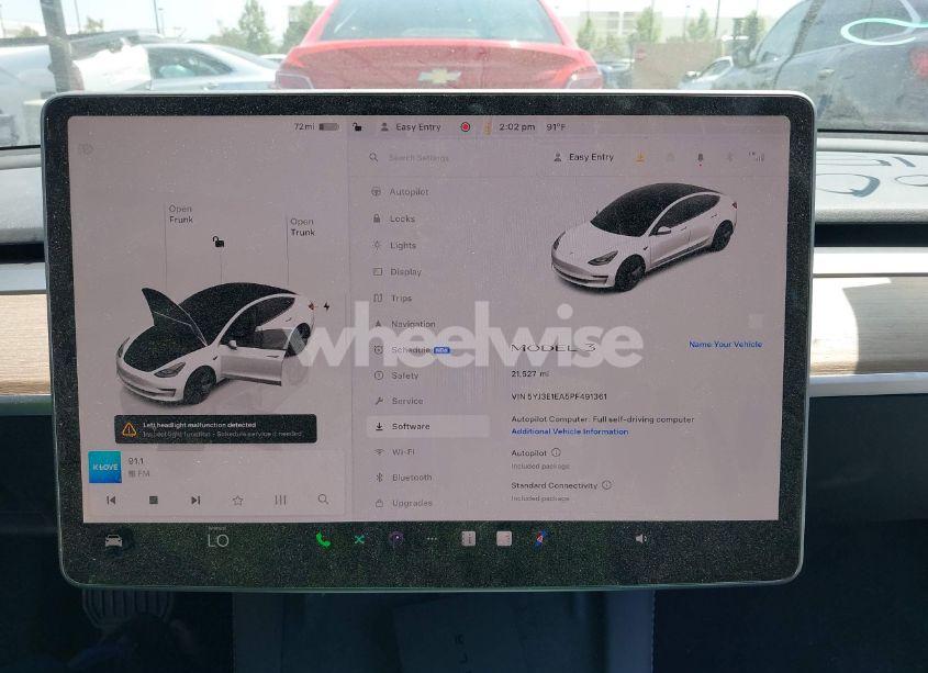 Photo 19 of 2023 Tesla Model 3 REAR-WHEEL DRIVE (VIN 5YJ3E1EA5PF491361)