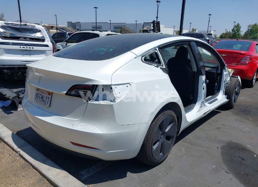 Photo 4 of 2023 Tesla Model 3 REAR-WHEEL DRIVE (VIN 5YJ3E1EA5PF491361)
