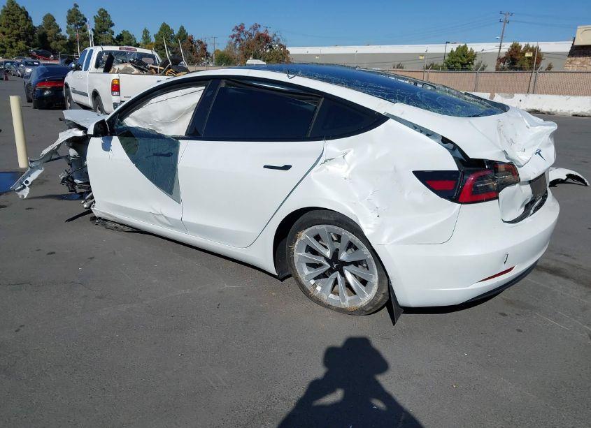 Photo 3 of 2023 Tesla Model 3 REAR-WHEEL DRIVE (VIN 5YJ3E1EA5PF496317)