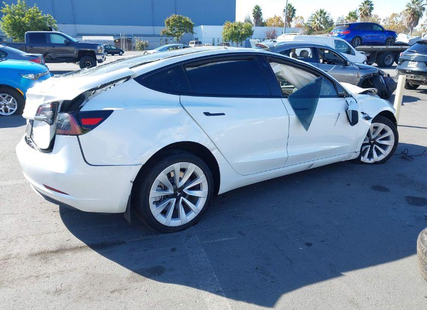 Photo 4 of 2023 Tesla Model 3 REAR-WHEEL DRIVE (VIN 5YJ3E1EA5PF496317)