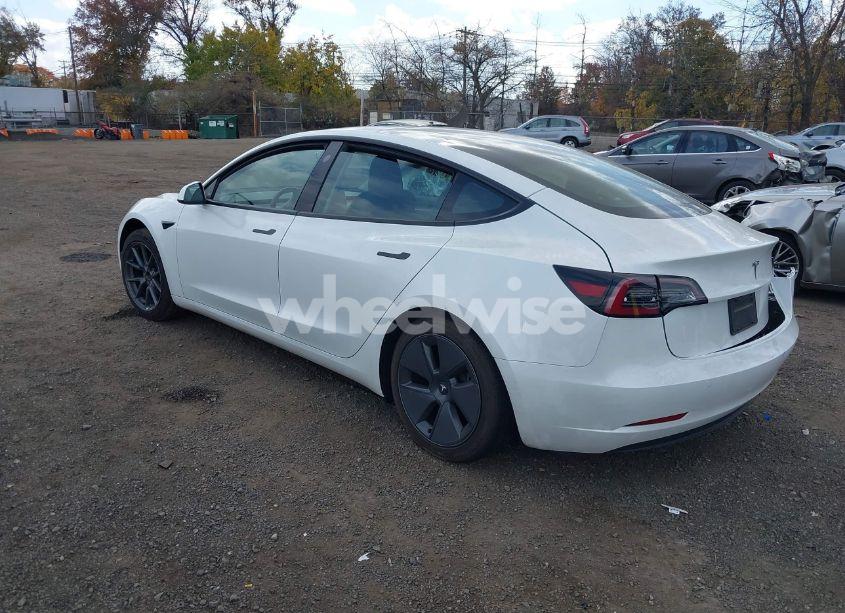Photo 3 of 2023 Tesla Model 3 REAR-WHEEL DRIVE (VIN 5YJ3E1EA5PF510135)