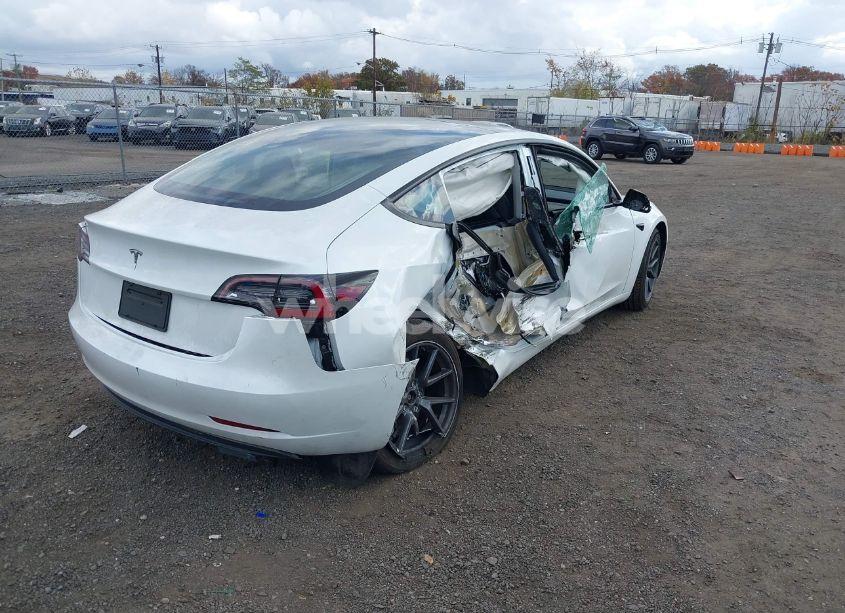 Photo 4 of 2023 Tesla Model 3 REAR-WHEEL DRIVE (VIN 5YJ3E1EA5PF510135)