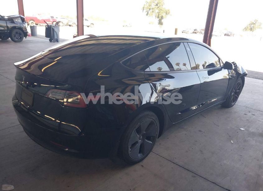 Photo 4 of 2023 Tesla Model 3 REAR-WHEEL DRIVE (VIN 5YJ3E1EA5PF540803)