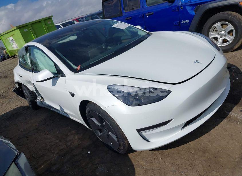 2023 Tesla Model 3 REAR-WHEEL DRIVE (VIN 5YJ3E1EA5PF546696) main photo