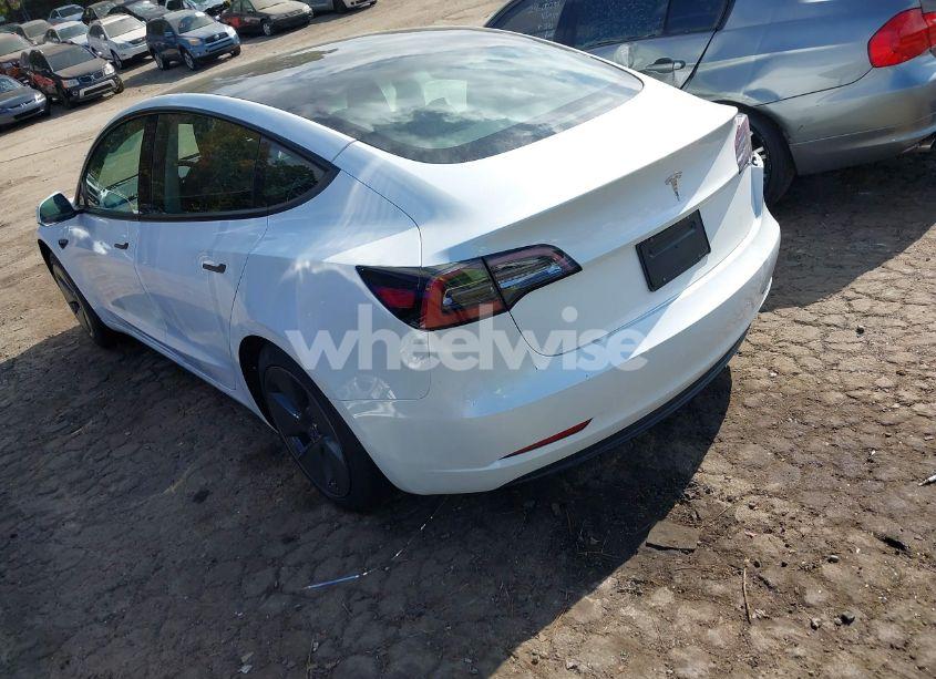 Photo 3 of 2023 Tesla Model 3 REAR-WHEEL DRIVE (VIN 5YJ3E1EA5PF546696)