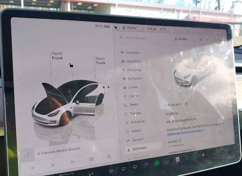 Photo 7 of 2023 Tesla Model 3 REAR-WHEEL DRIVE (VIN 5YJ3E1EA5PF575714)