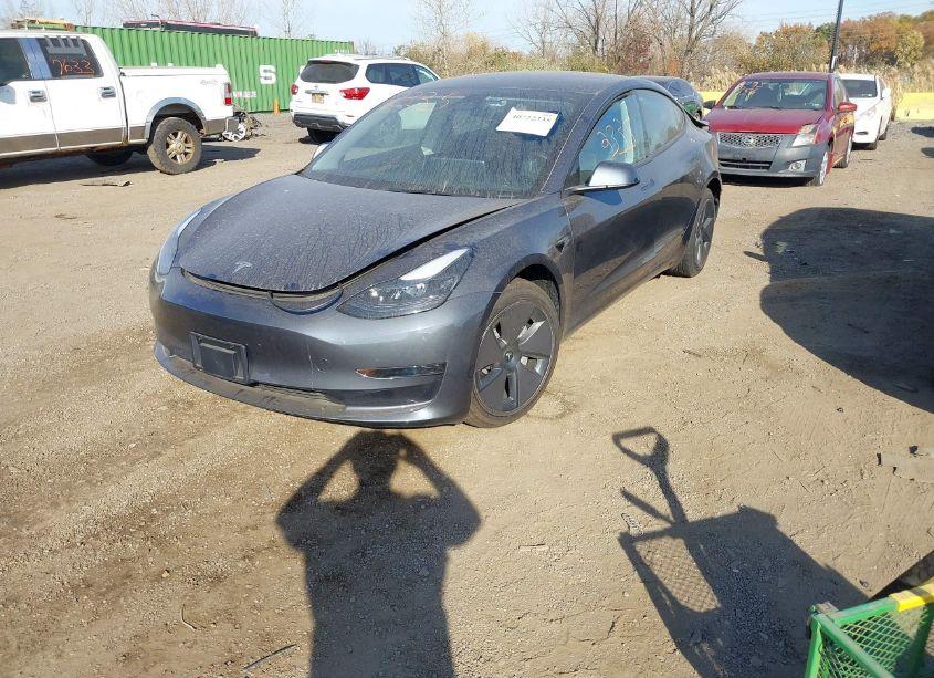 Photo 2 of 2023 Tesla Model 3 REAR-WHEEL DRIVE (VIN 5YJ3E1EA5PF601468)