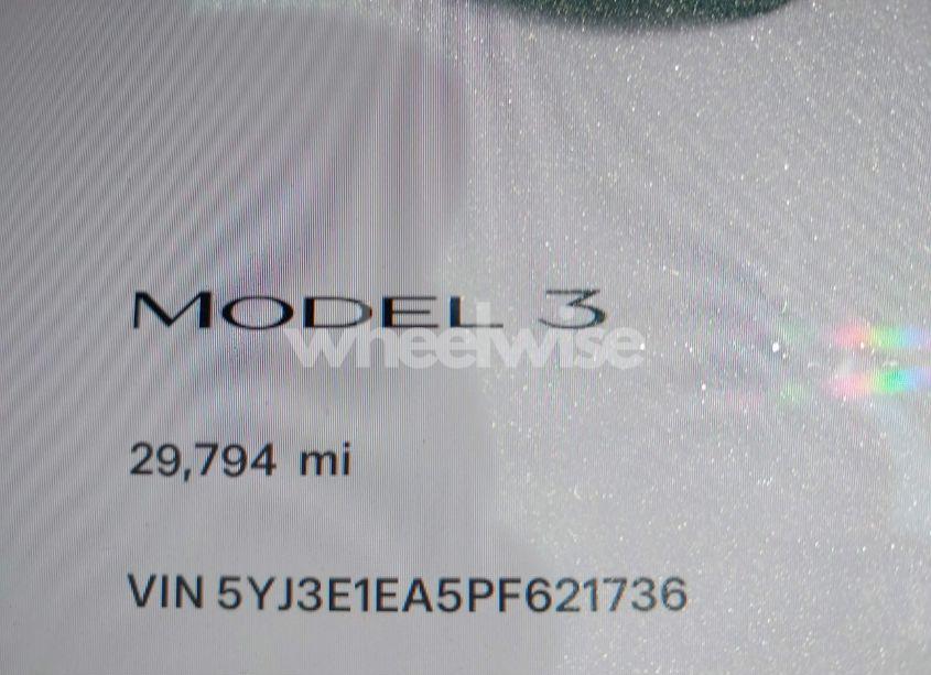 Photo 14 of 2023 Tesla Model 3 REAR-WHEEL DRIVE (VIN 5YJ3E1EA5PF621736)
