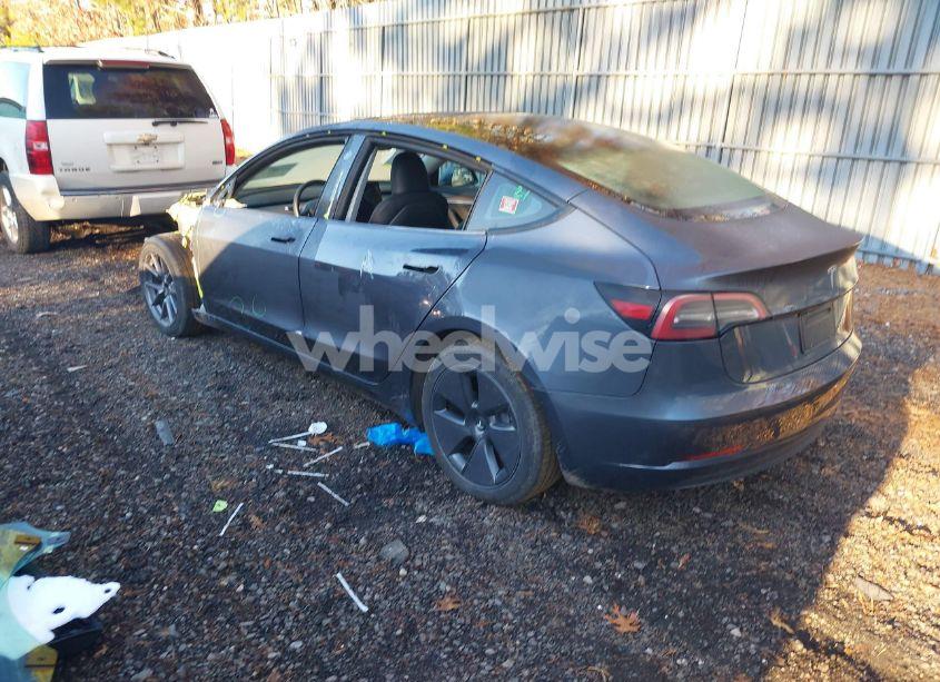 Photo 3 of 2023 Tesla Model 3 REAR-WHEEL DRIVE (VIN 5YJ3E1EA5PF651397)