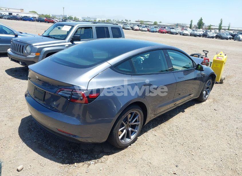 Photo 4 of 2023 Tesla Model 3 REAR-WHEEL DRIVE (VIN 5YJ3E1EA5PF709931)