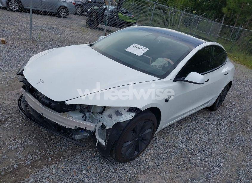 Photo 2 of 2024 Tesla Model 3 LONG RANGE DUAL MOTOR ALL-WHEEL DRIVE/REAR-WHEEL DRIVE (VIN 5YJ3E1EA5RF717613)