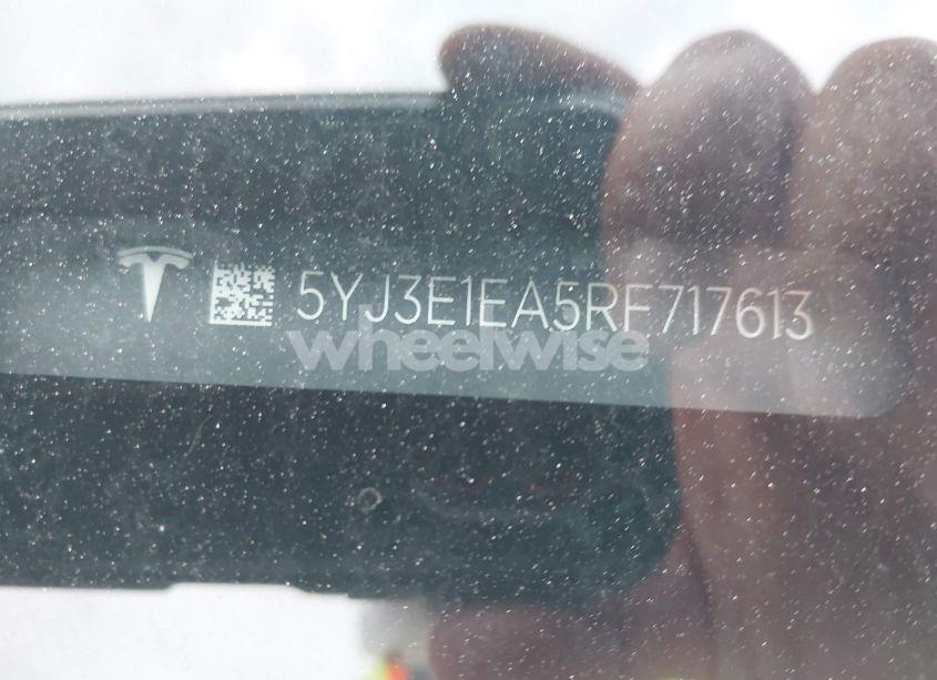 Photo 9 of 2024 Tesla Model 3 LONG RANGE DUAL MOTOR ALL-WHEEL DRIVE/REAR-WHEEL DRIVE (VIN 5YJ3E1EA5RF717613)