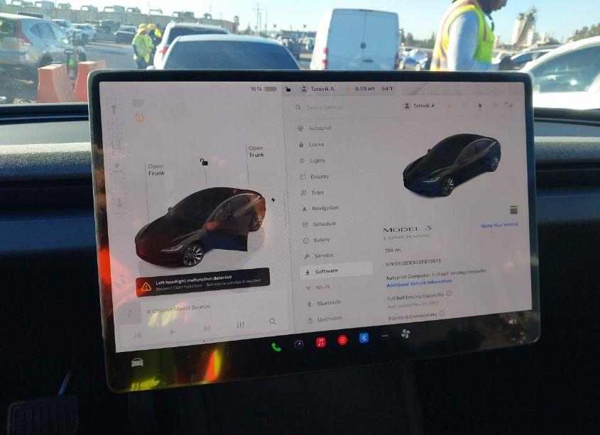 Photo 19 of 2025 Tesla Model 3 LONG RANGE REAR-WHEEL DRIVE (VIN 5YJ3E1EA5SF873673)