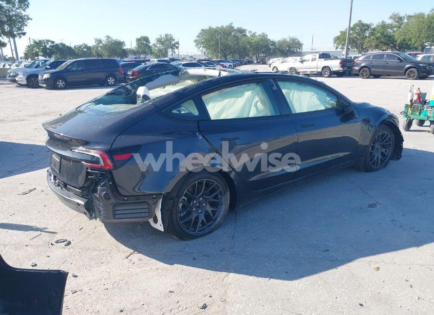 Photo 4 of 2025 Tesla Model 3 LONG RANGE REAR-WHEEL DRIVE (VIN 5YJ3E1EA5SF905540)