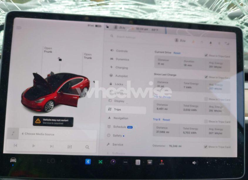 Photo 7 of 2018 Tesla Model 3 LONG RANGE/MID RANGE (VIN 5YJ3E1EA6JF175832)