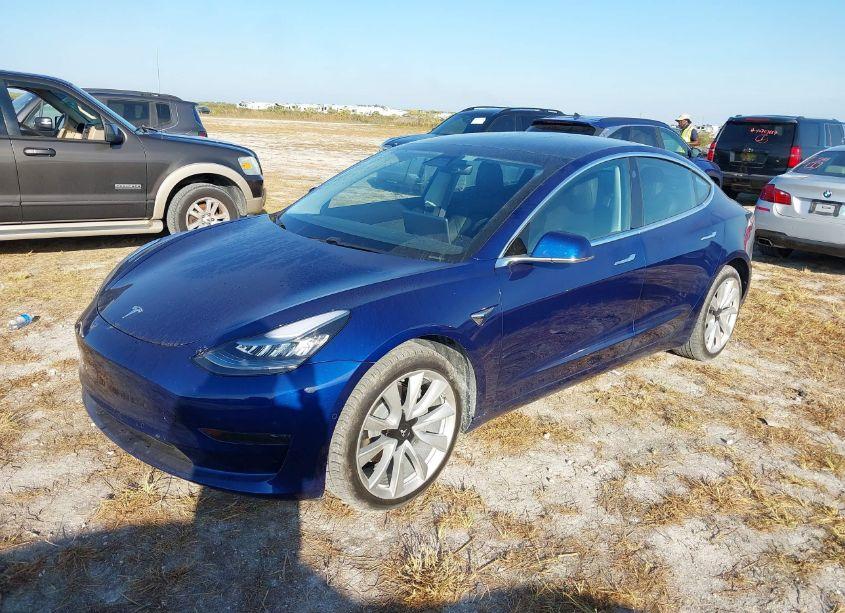 Photo 2 of 2020 Tesla Model 3 STANDARD RANGE PLUS REAR-WHEEL DRIVE/STANDARD RANGE REAR-WHEEL DRIVE (VIN 5YJ3E1EA6LF645876)
