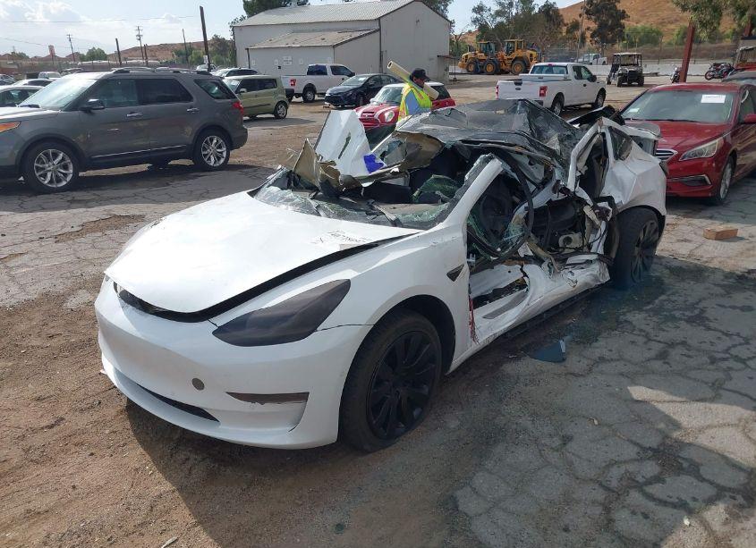 Photo 2 of 2020 Tesla Model 3 STANDARD RANGE PLUS REAR-WHEEL DRIVE/STANDARD RANGE REAR-WHEEL DRIVE (VIN 5YJ3E1EA6LF706224)