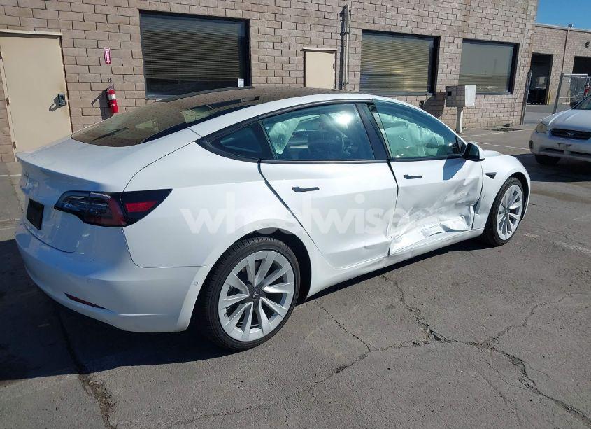 Photo 4 of 2021 Tesla Model 3 STANDARD RANGE PLUS REAR-WHEEL DRIVE (VIN 5YJ3E1EA6MF077582)