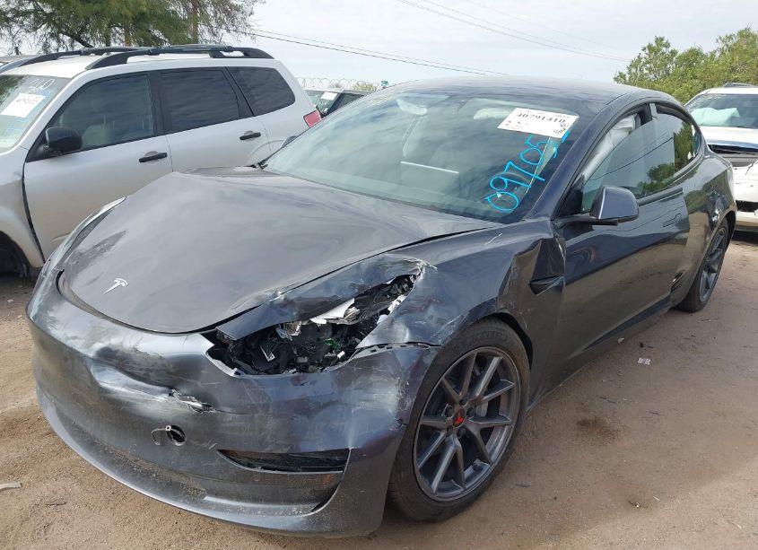 Photo 6 of 2021 Tesla Model 3 STANDARD RANGE PLUS REAR-WHEEL DRIVE (VIN 5YJ3E1EA6MF097055)