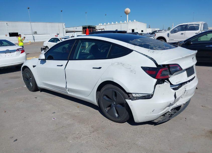 Photo 3 of 2021 Tesla Model 3 STANDARD RANGE PLUS REAR-WHEEL DRIVE (VIN 5YJ3E1EA6MF854181)