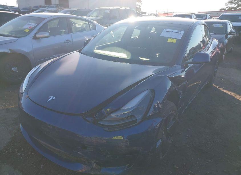 Photo 2 of 2021 Tesla Model 3 STANDARD RANGE PLUS REAR-WHEEL DRIVE (VIN 5YJ3E1EA6MF992111)