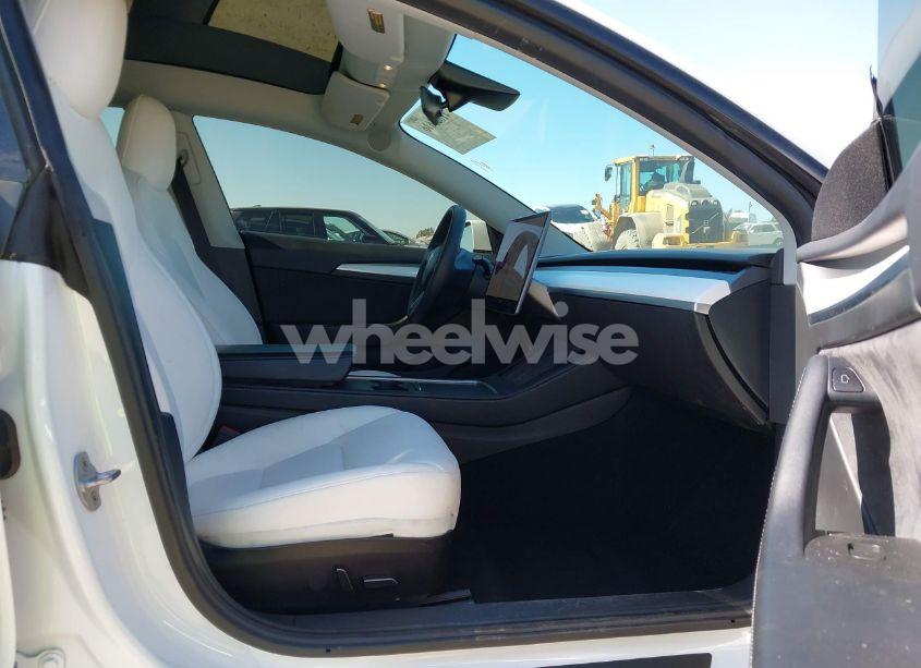 Photo 5 of 2022 Tesla Model 3 REAR-WHEEL DRIVE (VIN 5YJ3E1EA6NF130895)