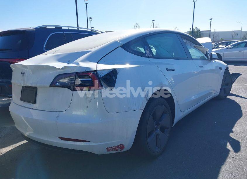 Photo 4 of 2023 Tesla Model 3 REAR-WHEEL DRIVE (VIN 5YJ3E1EA6PF407502)