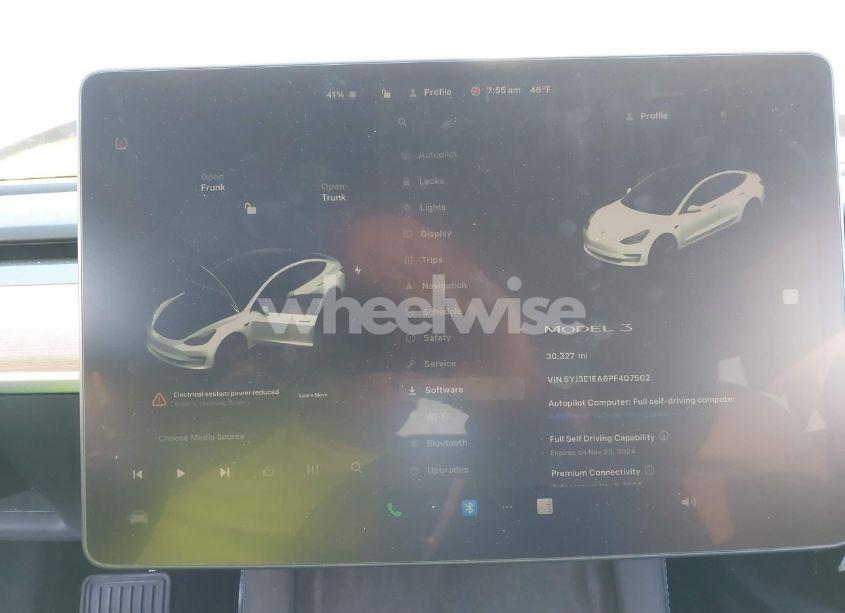 Photo 7 of 2023 Tesla Model 3 REAR-WHEEL DRIVE (VIN 5YJ3E1EA6PF407502)