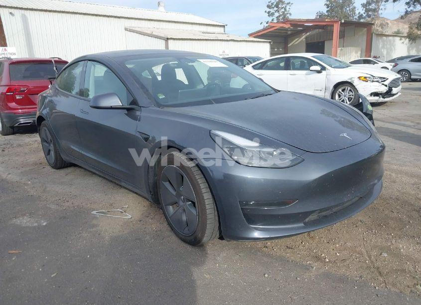 2023 Tesla Model 3 REAR-WHEEL DRIVE (VIN 5YJ3E1EA6PF417432) main photo