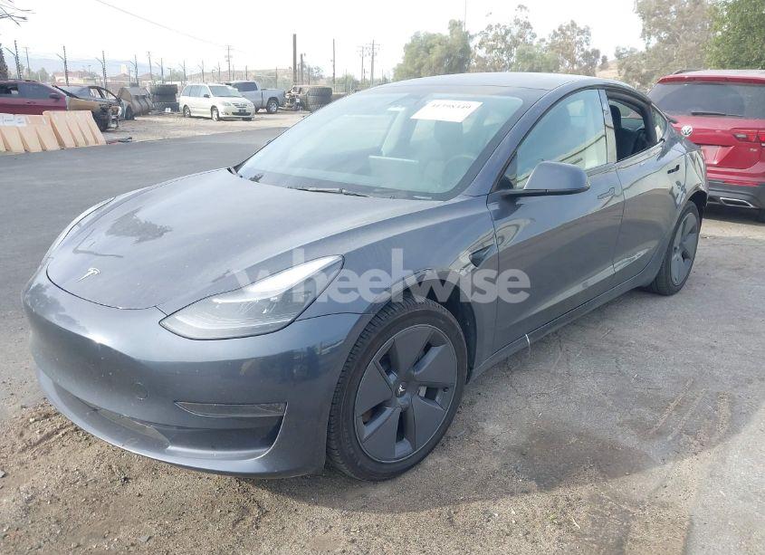 Photo 2 of 2023 Tesla Model 3 REAR-WHEEL DRIVE (VIN 5YJ3E1EA6PF417432)