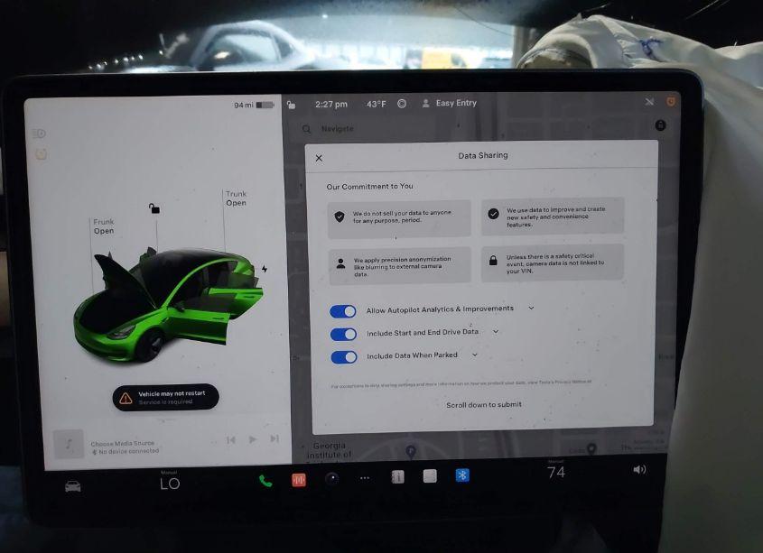 Photo 17 of 2023 Tesla Model 3 REAR-WHEEL DRIVE (VIN 5YJ3E1EA6PF433551)