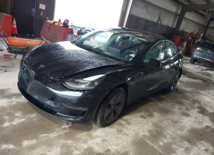 Photo 2 of 2023 Tesla Model 3 REAR-WHEEL DRIVE (VIN 5YJ3E1EA6PF433551)